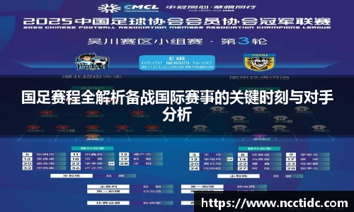 国足赛程全解析备战国际赛事的关键时刻与对手分析